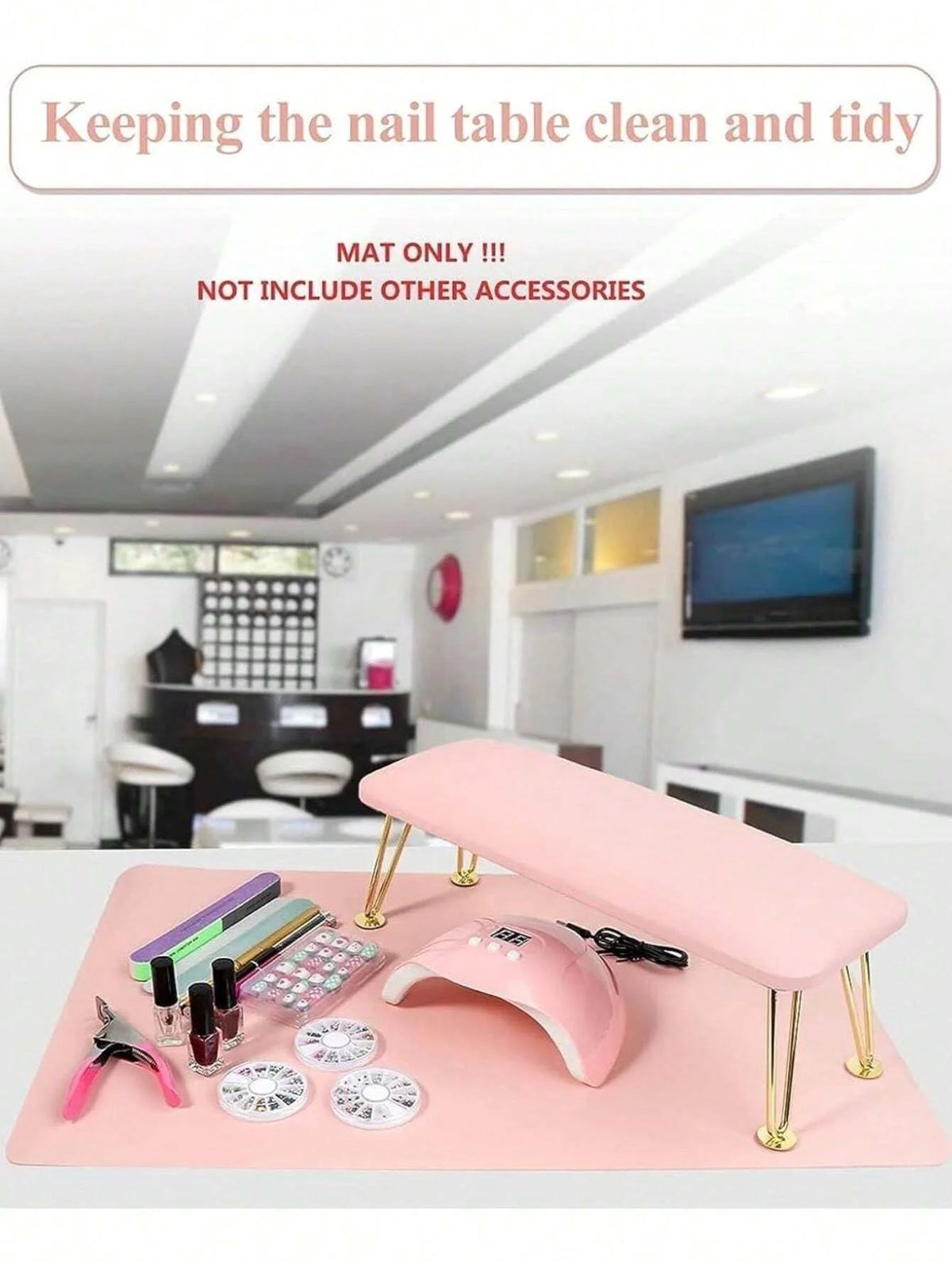 Professional Nail Armrest Mat