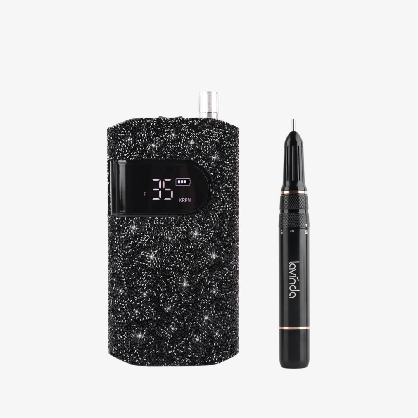 Nail Lamp & Wand™ Nail Drill Bundle – Black Diamond